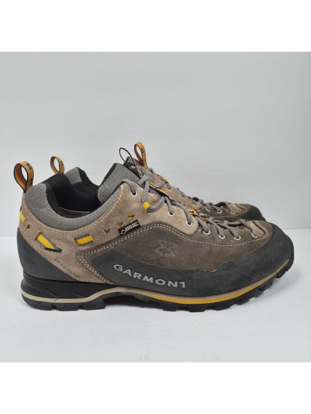 Garmont Dragontail Gore-Tex Men's Brown & Yellow Hiking Shoes US Size 11